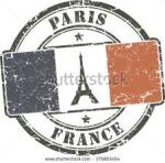 france paris stamp
